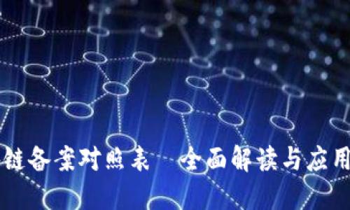 区块链备案对照表—全面解读与应用指导