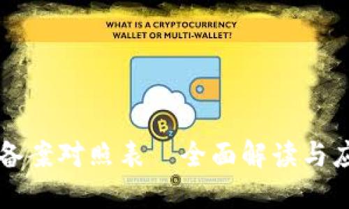 区块链备案对照表—全面解读与应用指导