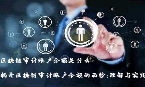 区块链审计账户余额是什么

揭开区块链审计账户余额的面纱：理解与实践